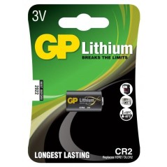 GP Batteries LITHIUM BATTERY CR2 (3703) - High-Performance, Long-Lasting Power